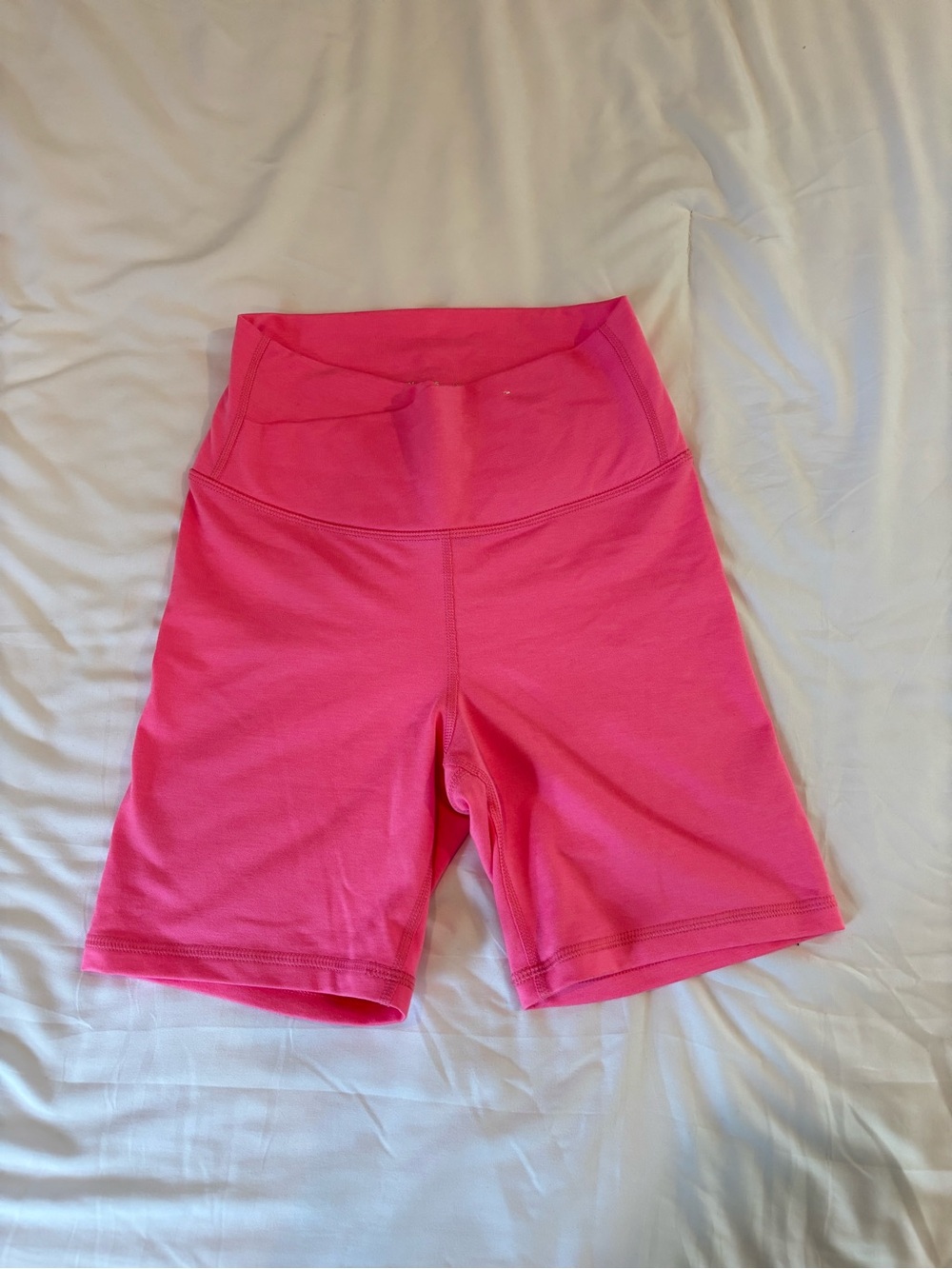 Old Navy Hot Pink High-Rise Bike Shorts